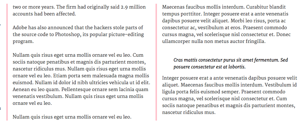 CSS multiple column layout module | Michael Gearon